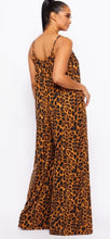 Load image into Gallery viewer, LEOPARD PALAZZO JUMPSUIT
